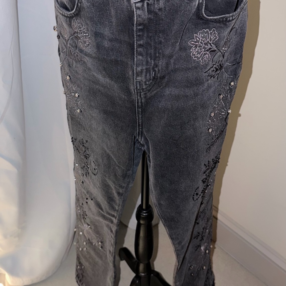 We The Free Black Flare Pants